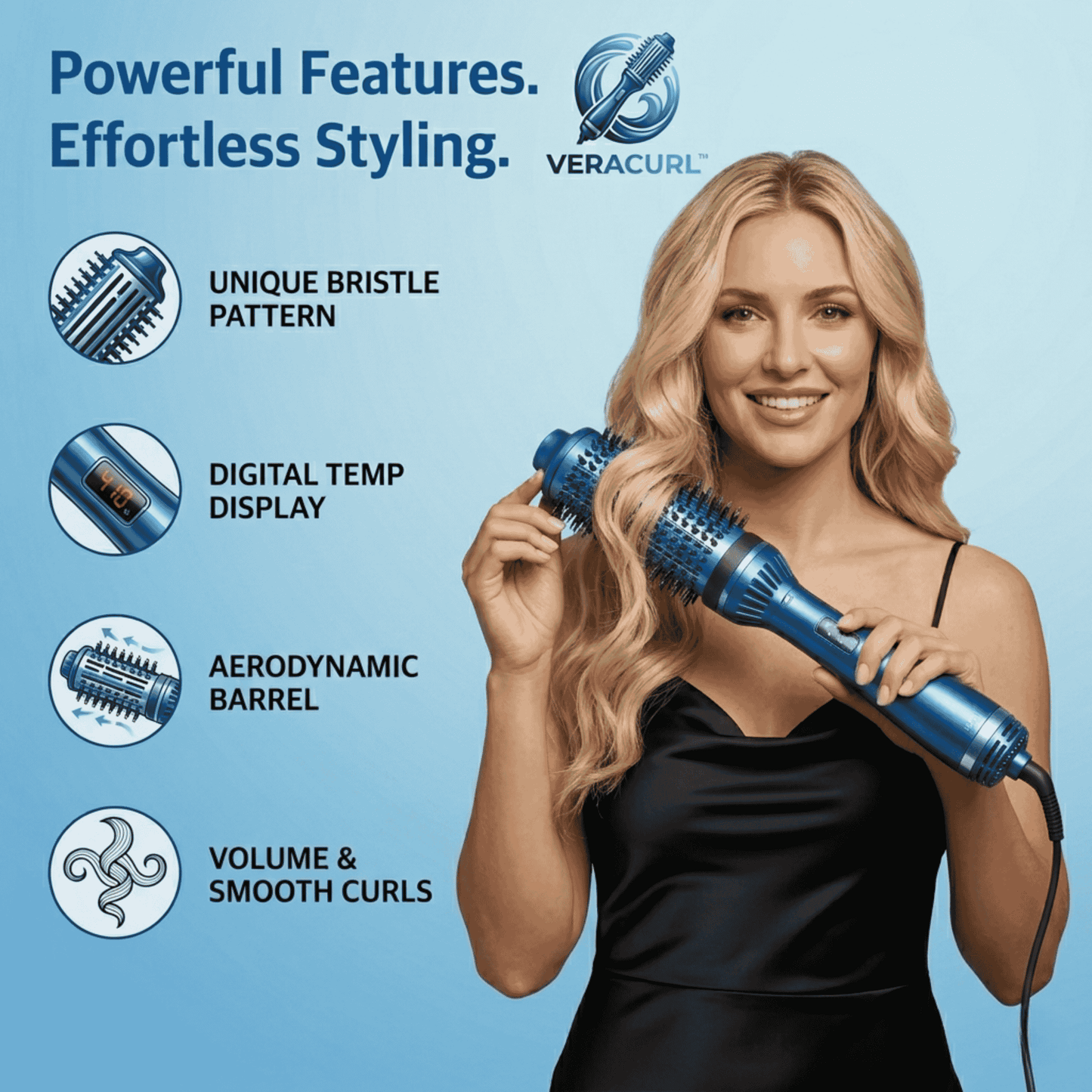 VERACURL™ Professional Blowout Brush