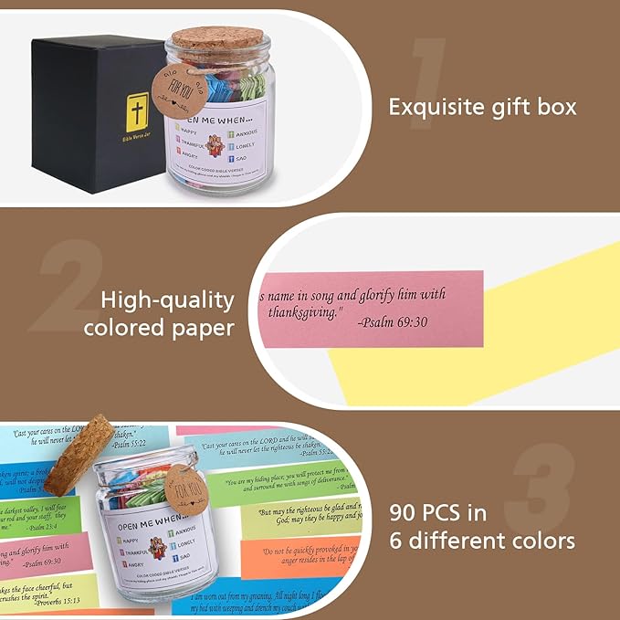 SHOPVERA™ Divine Bible Verses Hope Jar (Buy 1, Get 1 Jar🎁)