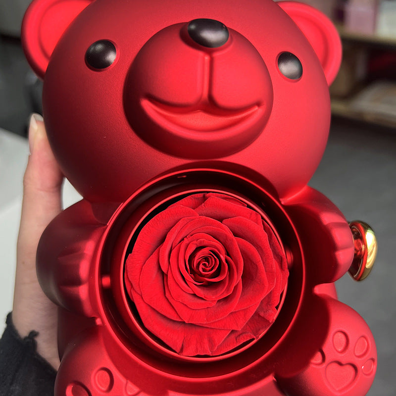 SHOPVERA™ BearyRose Necklace Gift Set