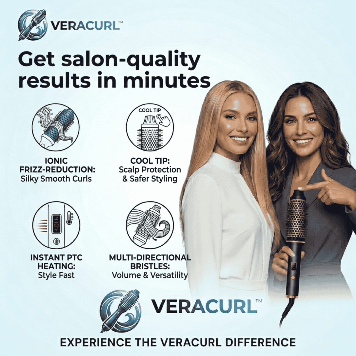 VERACURL™ Blowout Thermal Brush Pro