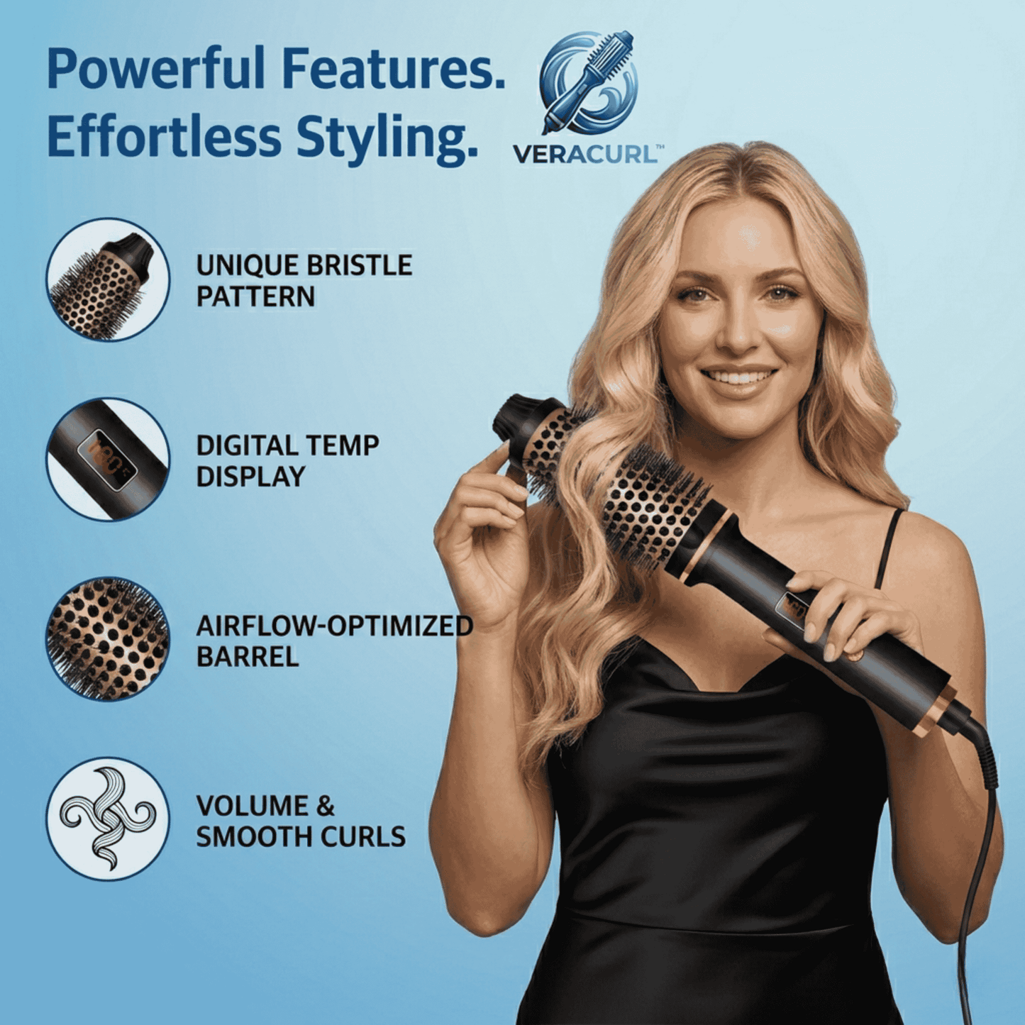VERACURL™ Blowout Thermal Brush Pro