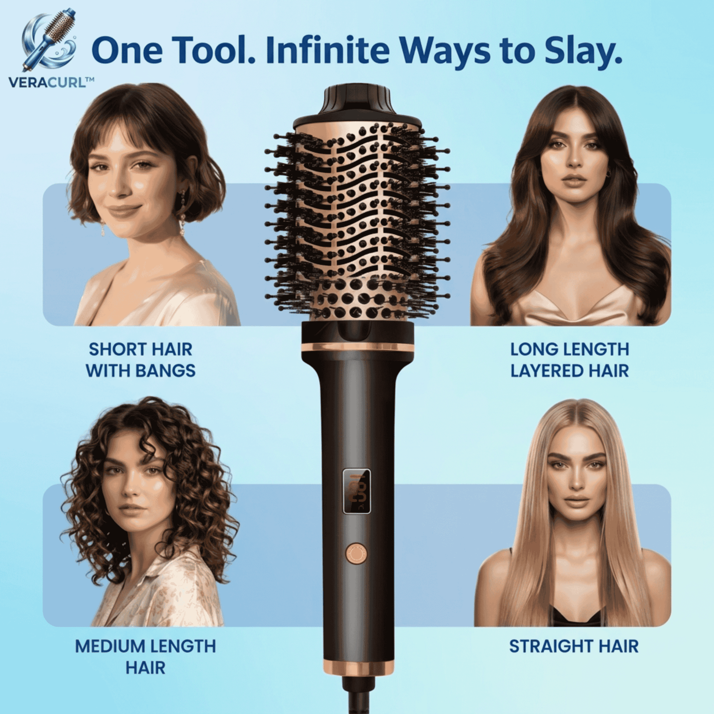 VERACURL™ Professional Blowout Brush